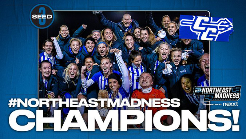Women's Soccer Crowned #NortheastMadness Champions