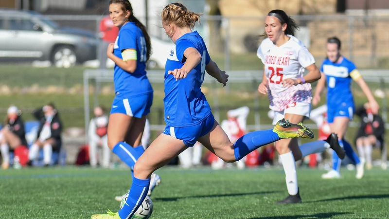 Women's Soccer Pulls Away Late, Downs Mount St. Mary's 4-1
