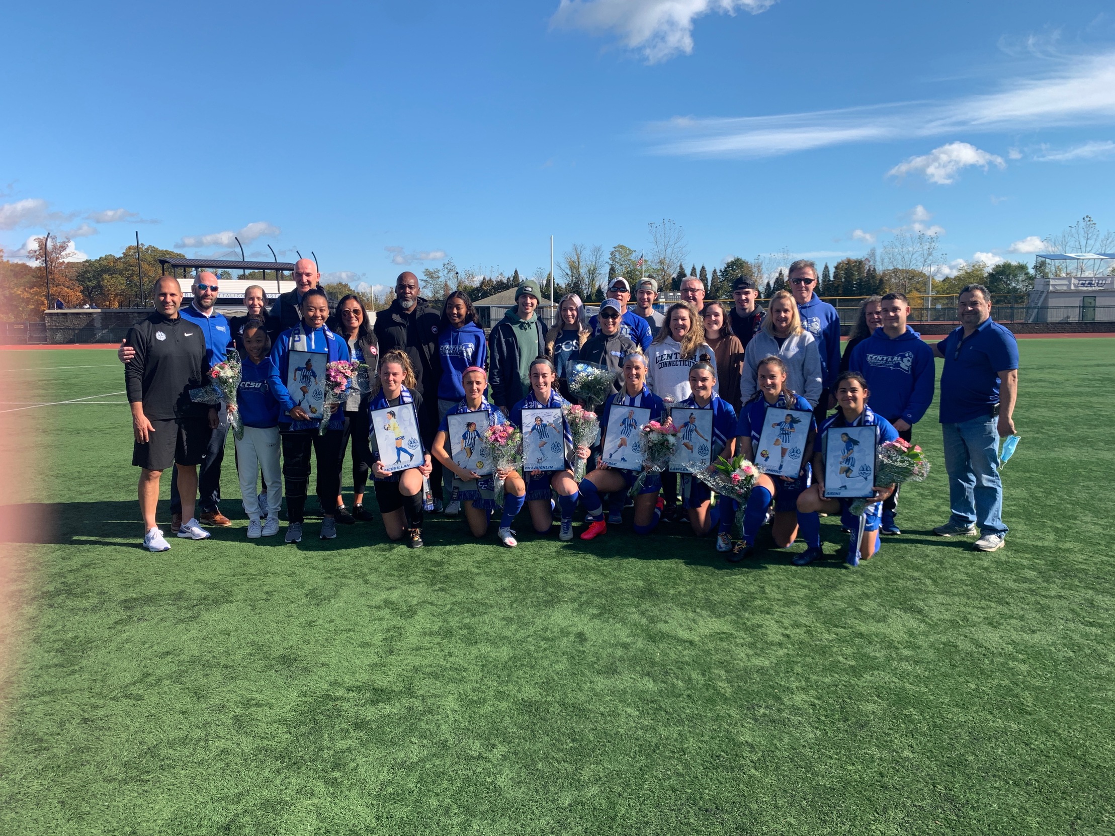 Blue Devils Win Late on Senior Day, Clinch Home Field for Postseason