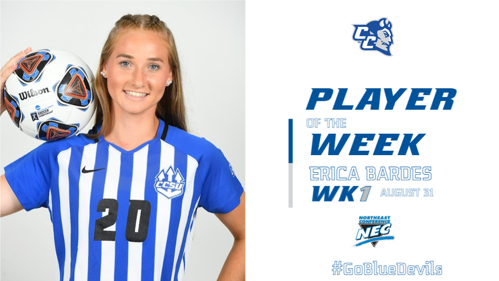 Erica Bardes Wins NEC Player of the Week