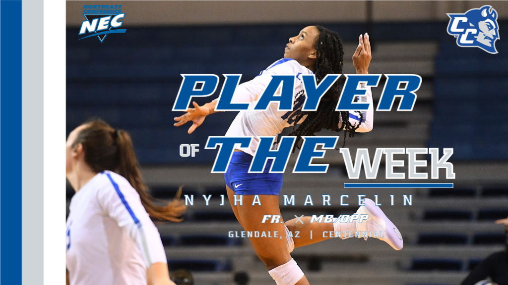 Marcelin Takes Home Player of the Week Honors