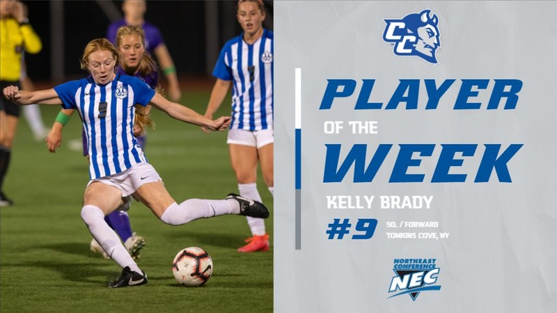 Brady Named NEC Women's Soccer Co-Player of the Week