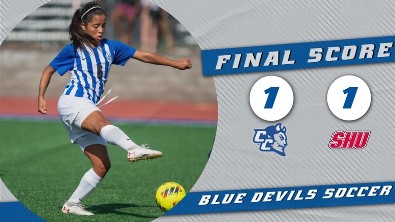 CCSU vs Sacred Heart Ends in 1-1 Draw