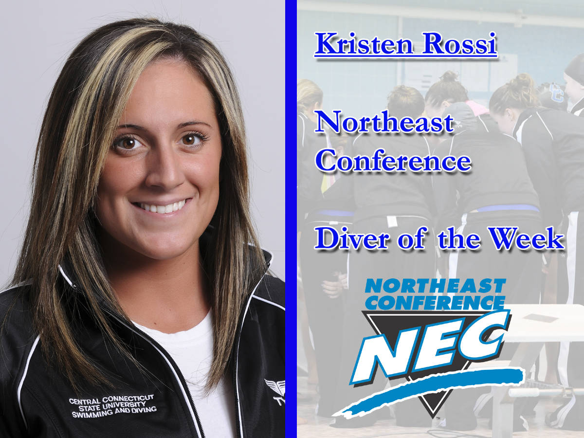 Rossi Receives Northeast Conference Diver of the Week Honors