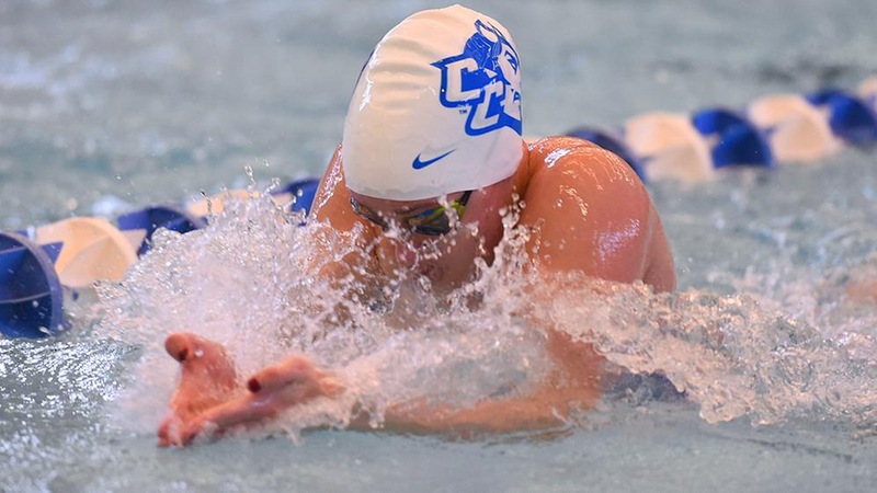 CCSU Tops Sacred Heart, Sets 12 Pool Records in 209-72 Victory