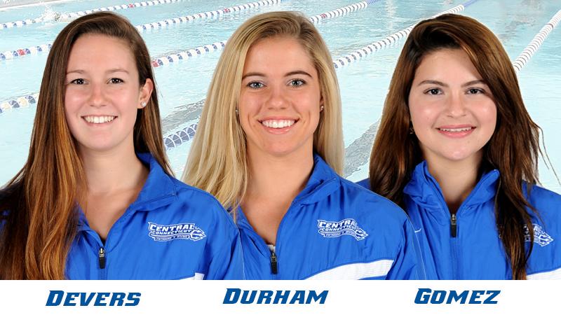 Swimming and Diving Leads After Day One vs. Bryant and Wagner
