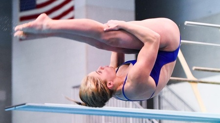 Durham Finishes 34th at NCAA Zone Regionals in 1 Meter Diving on Monday