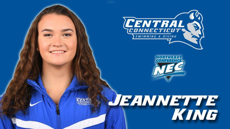 Jeannette King Named NEC Rookie  of the Week