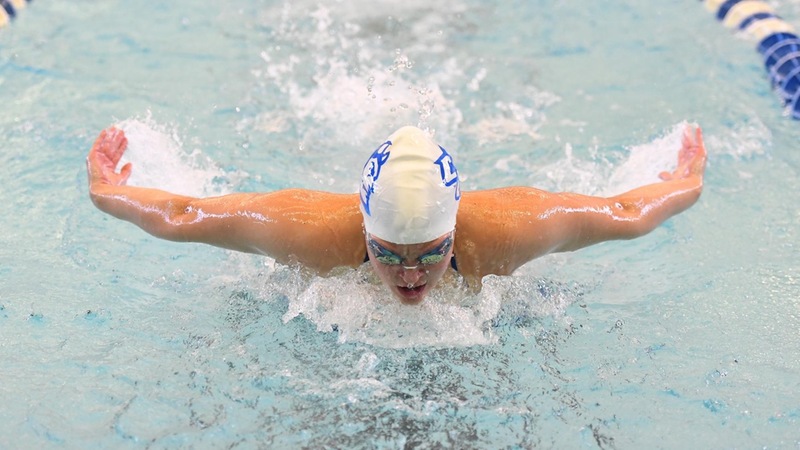 Swimming and Diving Finishes Second at Northeast Conference Championships
