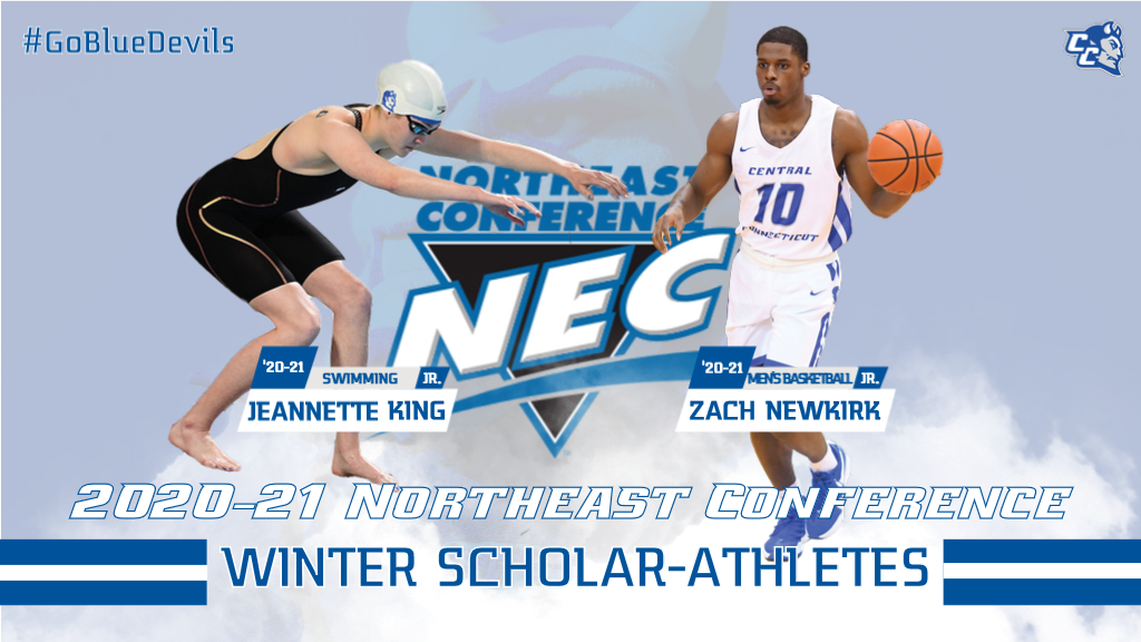 King, Newkirk Named Scholar-Athletes of the Year; NEC Announces Academic Honors