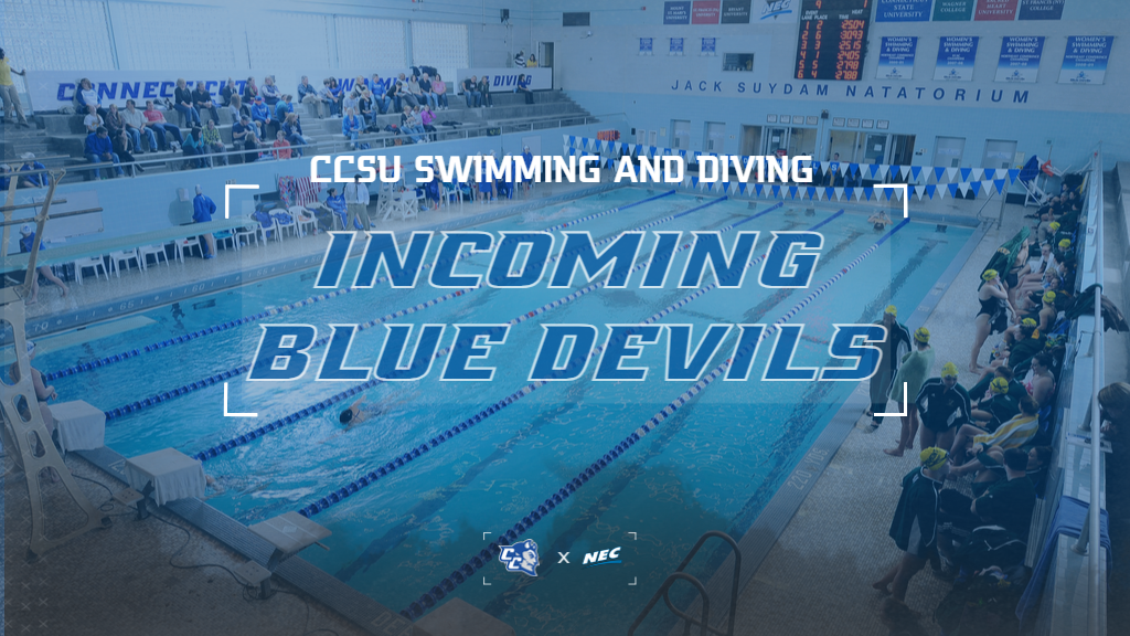 Head swimming and diving coach Bill Ball announced an incoming class of 13 student-athletes for the defending NEC Champions. (Photo: Steve McLaughlin)