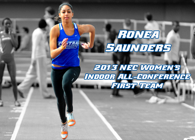 Saunders Named to All-NEC First Team