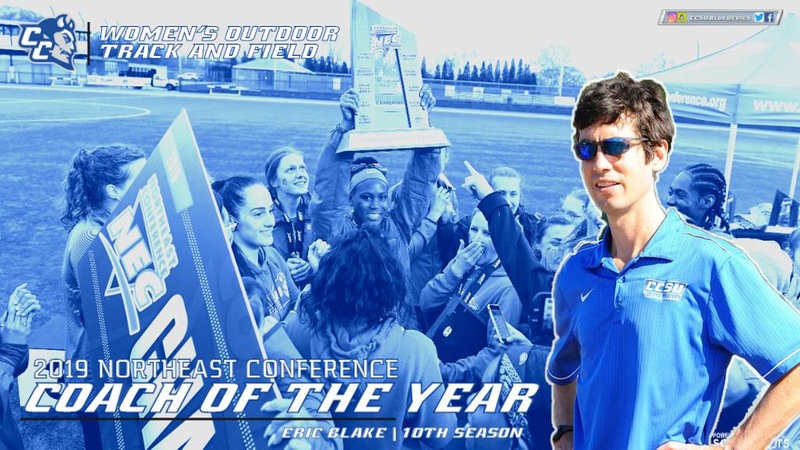 Blake Named NEC Coach of the Year, Women's Track All-Conference Selections Announced
