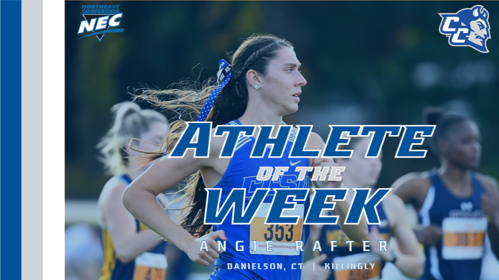 Rafter Named NEC Athlete of the Week