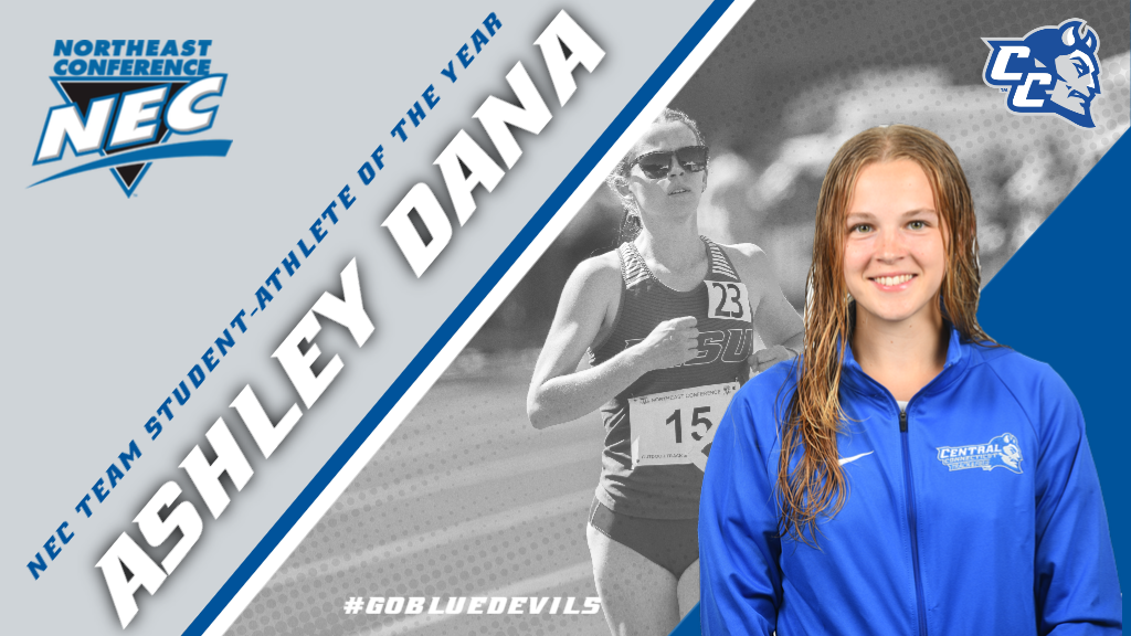 Ashley Dana is the 2023 NEC Team Student-Athlete of the Year, the fourth Blue Devil, and second in as many years, to earn the conferences top honor.