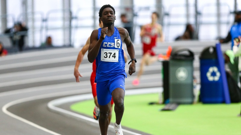 Men's Track and Field Places Third at the Holy Cross Invite