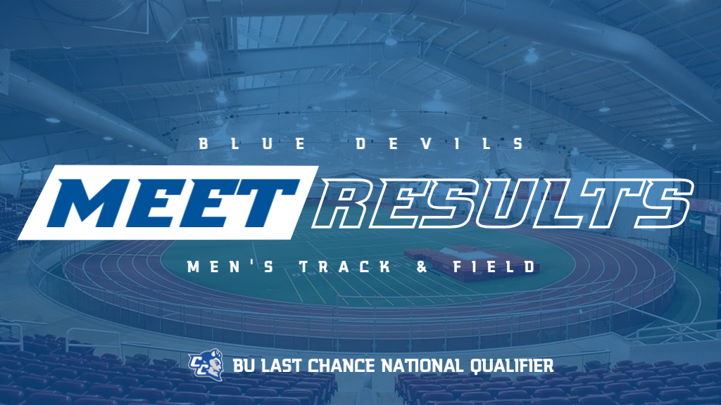 Men's Track and Field Performs at BU Last Chance National Qualifier