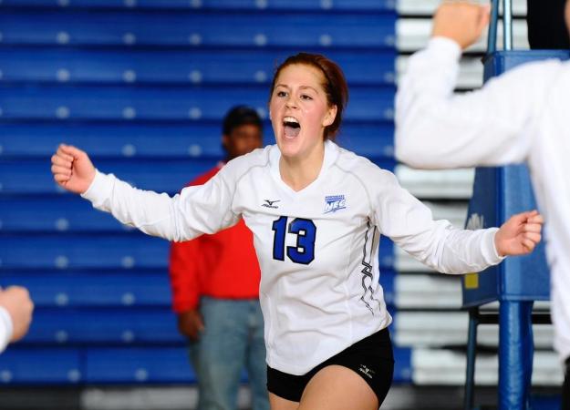 Volleyball Tops N.C. Central, 3-0