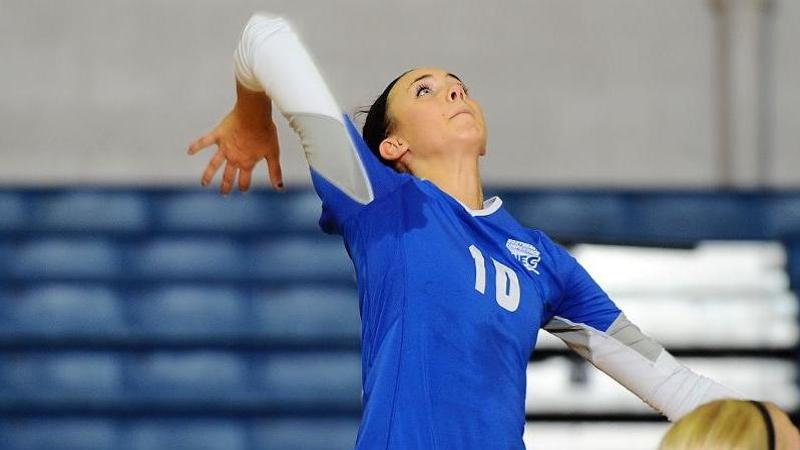 Volleyball Earns Four Set Victory Over SHU