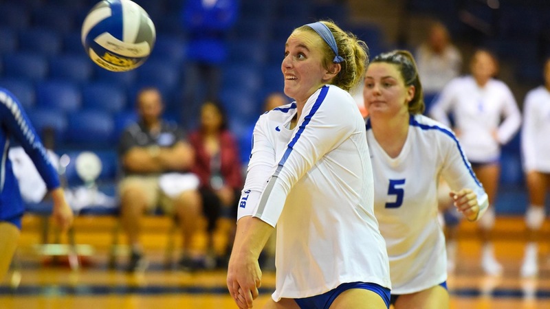 Volleyball Drops Pair of Close Matches Saturday