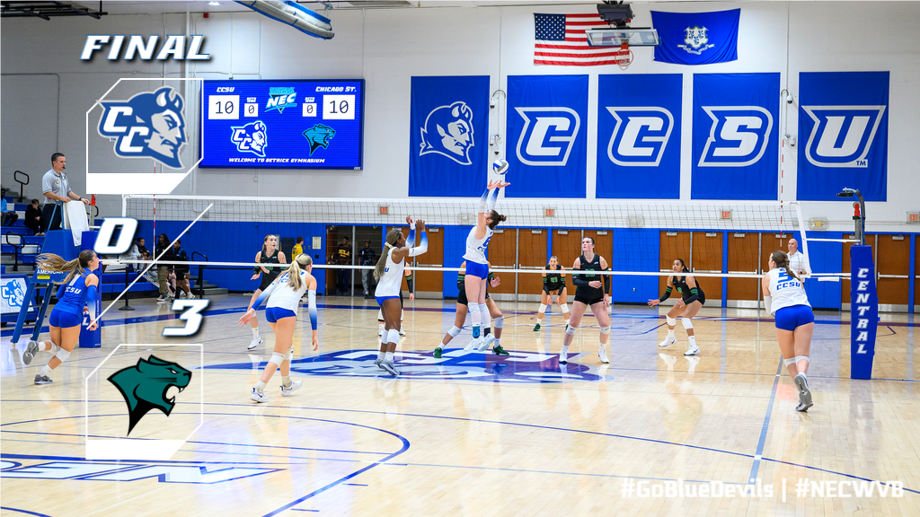 Volleyball Drops NEC Opener to Chicago State