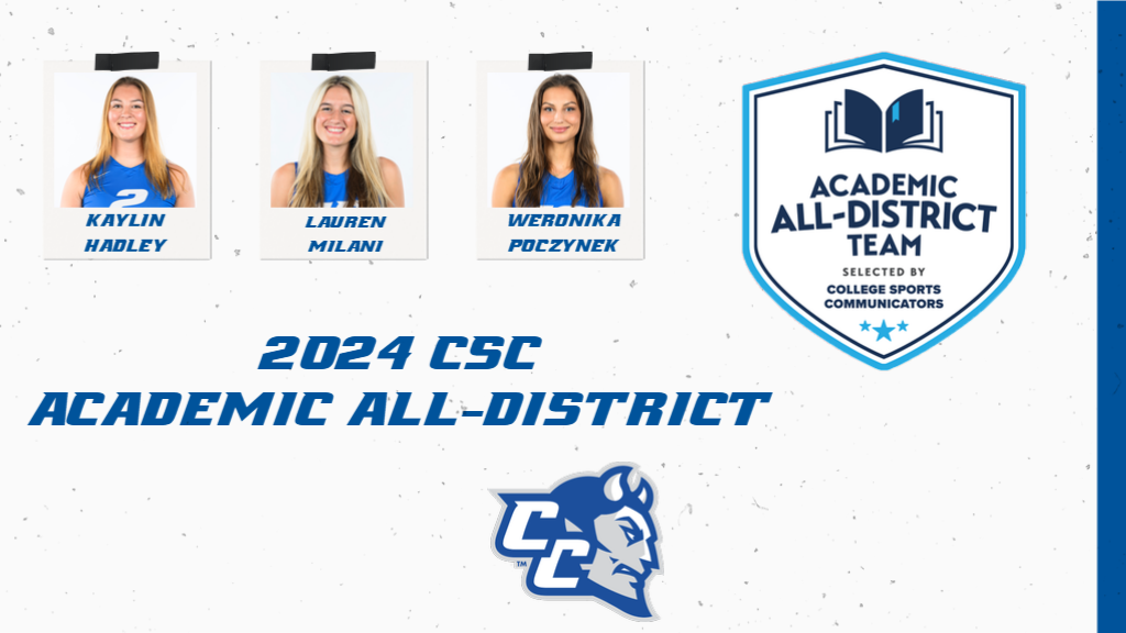 Trio of Blue Devils earn CSC Academic All-District Volleyball Recognition