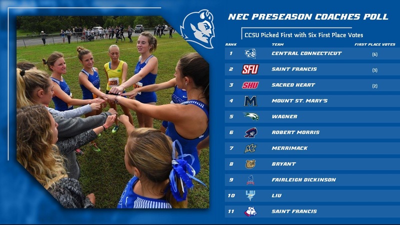 Women's Cross Country Picked Favorite in NEC Preseason Coaches Poll
