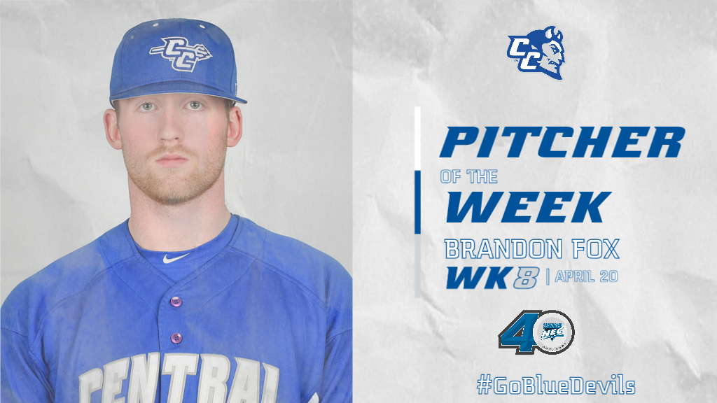 Fox Collects Weekly NEC Baseball Honor