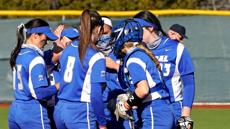 Softball Splits Pair of High Scoring Games with UAlbany