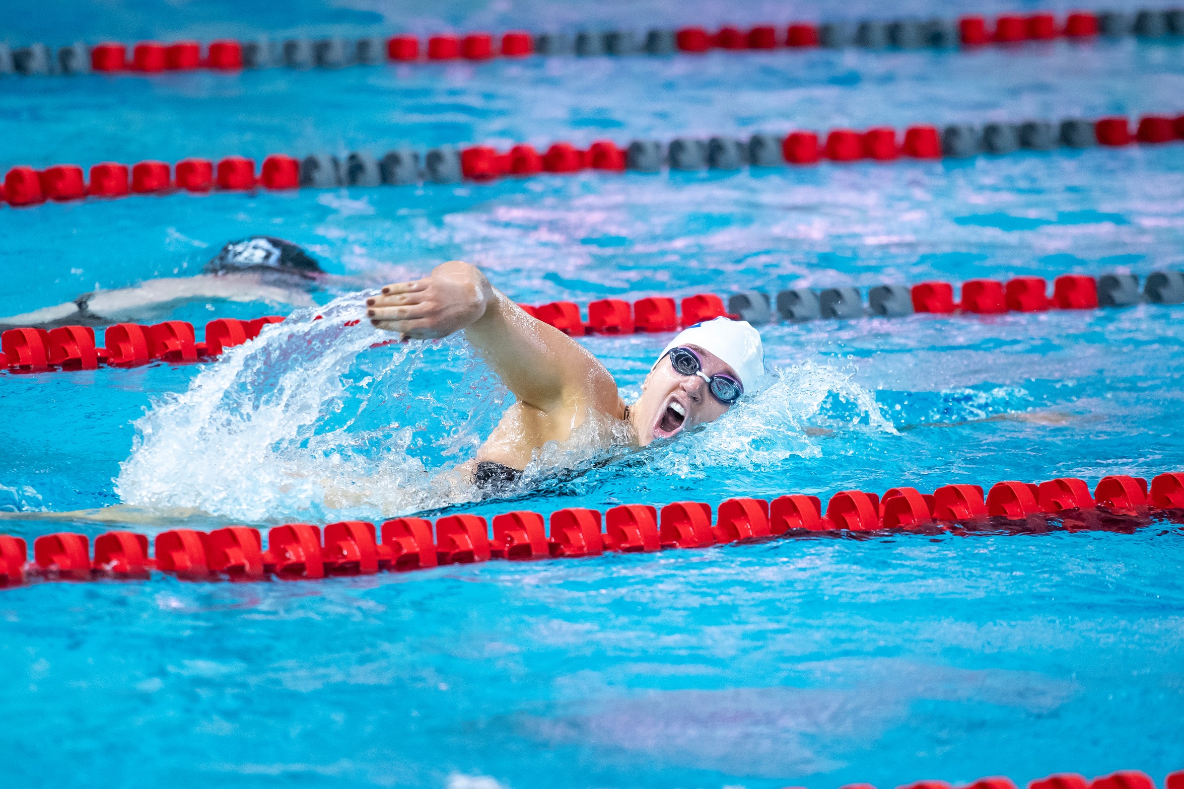 Abbey Keane was 47th in the 500 free at the 2024 CSCAA National Invitational Championship Thursday morning in Ocala, FL. (Photo: Steve McLaughlin)